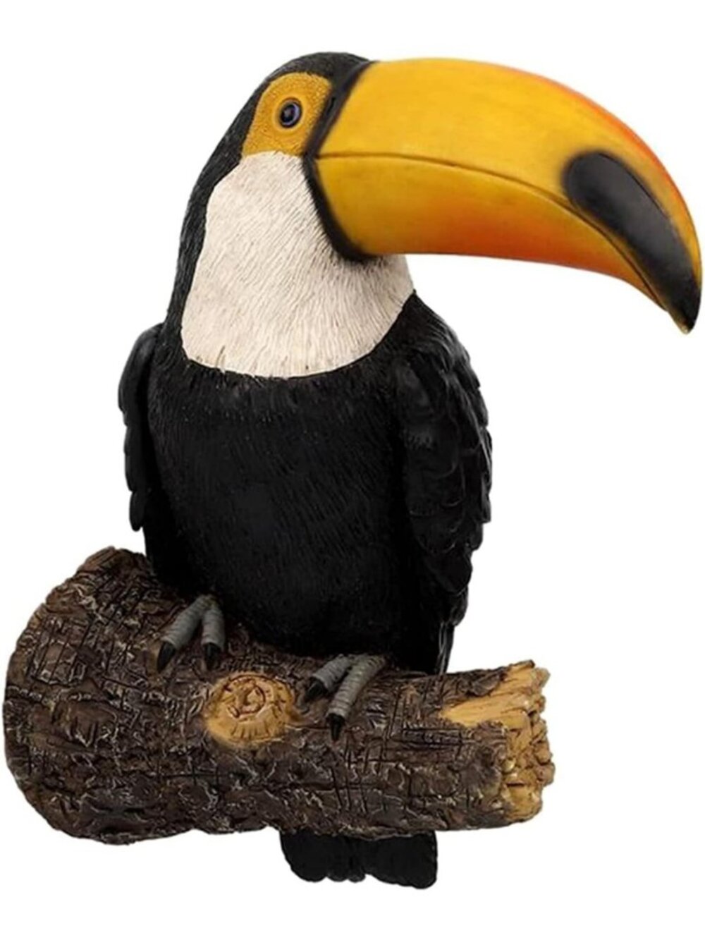 Tropical Toucan Bird Figurine - Colorful Animal Sculpture for Home & Office